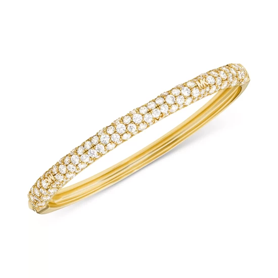 Outlet ๐ Michael Kors Pavรฉ Bangle Bracelet Gold ๐ - Image 2