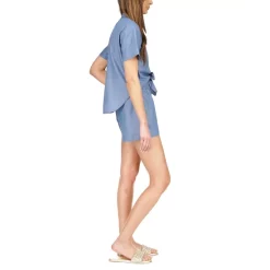 Best Sale π Michael Kors Plus Size Printed Velvet Petal-Sleeve Top Bone β¨