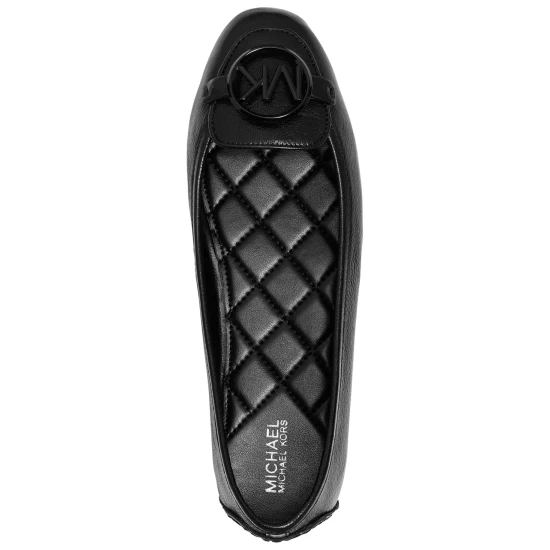 Coupon π Michael Kors π© Women's Lillie Moccasin Flats Shiny Black β - Image 6