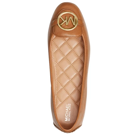 Coupon π Michael Kors π© Women's Lillie Moccasin Flats Shiny Black β - Image 7