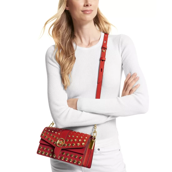 Best reviews of 👏 Michael Kors Signature Jet Set Charm Large Flap Phone Wristlet Merlot 🎉 - Image 3