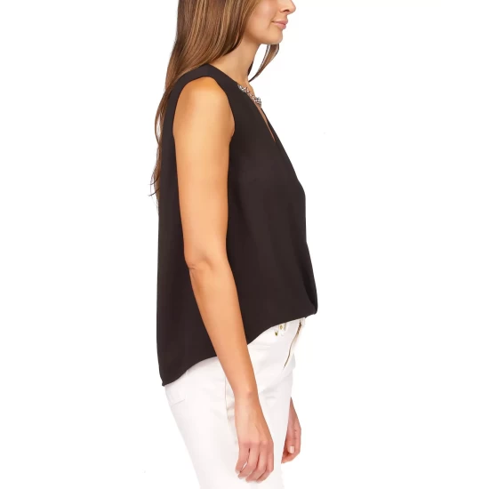 Outlet 😀 Michael Kors Men's Pike Classic-Fit Top 🧥 Coat Black/white Dash 👍 - Image 6