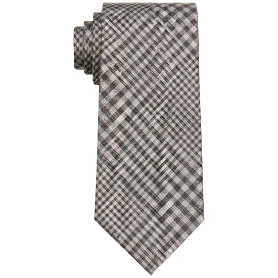 Cheap 😍 Michael Kors Men's Classic Design Glenplaid Tie Blue Multi ⭐ - Image 3