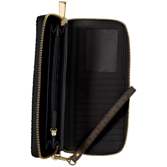 Best deal β Michael Kors Signature Rhea Zip π Backpack Black/gold β - Image 3