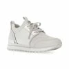 Cheapest 🧨 Michael Kors 👩 Women's Dash Knit Trainer 👟 Sneakers Silver 💯