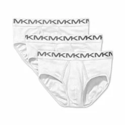 Flash Sale 𧨠Michael Kors Men's 3-Pk. Low-Rise Briefs White π