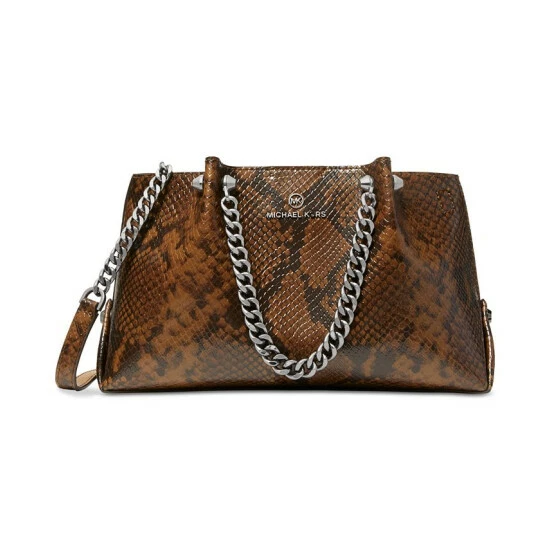 Cheap 🔔 Michael Kors Zena Small Convertible Chain Messenger Merlot ✨