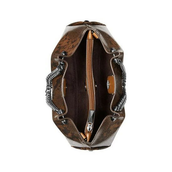 Cheap 🔔 Michael Kors Zena Small Convertible Chain Messenger Merlot ✨ - Image 2