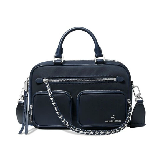 Wholesale 🥰 Michael Kors Elliot Small Utility Camera Messenger Black Multi ❤️