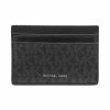 Coupon 🛒 Michael Kors Men's Mason Signature Card Case Black 🎁