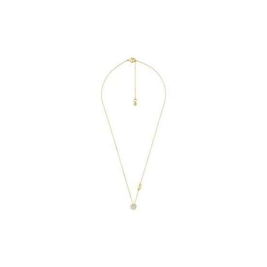 Best Pirce 🔥 Michael Kors Sterling Silver Cubic Zirconia Pendant Necklace 😍 - Image 2