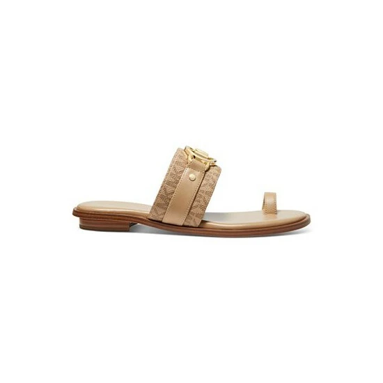 Best deal π₯° Michael Kors π© Women's Rory Flat Thong π©΄ Sandals Camel π₯ - Image 2