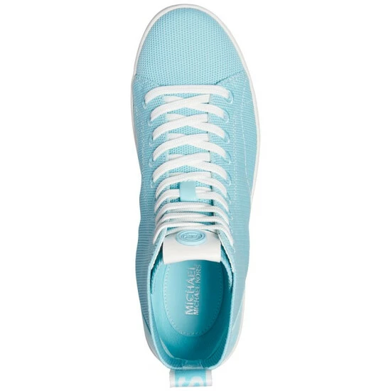 Budget π Michael Kors π© Women's Edie Knit Lace-Up High-Top π Sneakers Mystic Blue π - Image 4
