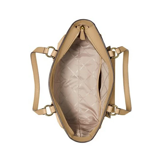 Top 10 ⭐ Michael Kors Joey Leather Medium Pocket Tote Camel 🔥 - Image 2