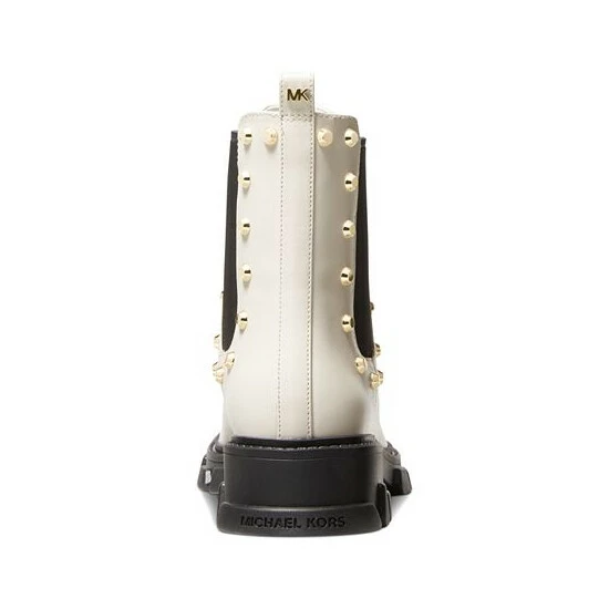 Cheap 🤩 Michael Kors 👩 Women's Ridley Studded Lug-Sole Chelsea Booties Luggage 🥰 - Image 3