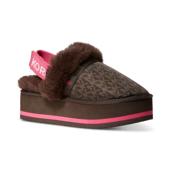 Outlet π₯ Michael Kors π© Women's Fifi Platform Signature Logo Slippers Ballet π