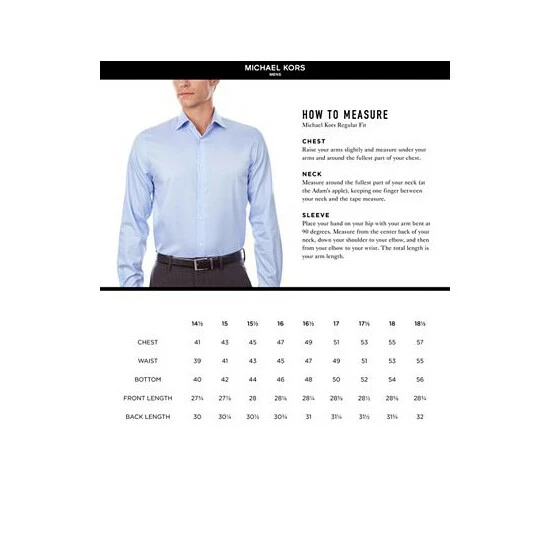 Flash Sale 😀 Michael Kors Men's Regular Fit Airsoft Stretch Non-Iron Performance Solid 👗 Dress 👕 Shirt Pink 😉 - Image 8