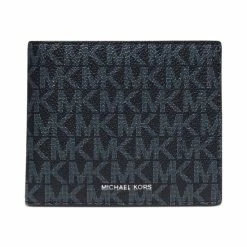Hot Sale 🥰 Michael Kors Men's Mason Signature Wallet Black 🛒