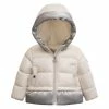 Discount ⌛ Michael Kors Baby 👧 Girls Heavy Weight Lined Peplum Puffer Jacket Winter White 🎉