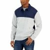 Best Pirce 🎁 Michael Kors Men's Colorblocked Rugby Fleece Pullover, Created For Macy's Midnight 😉