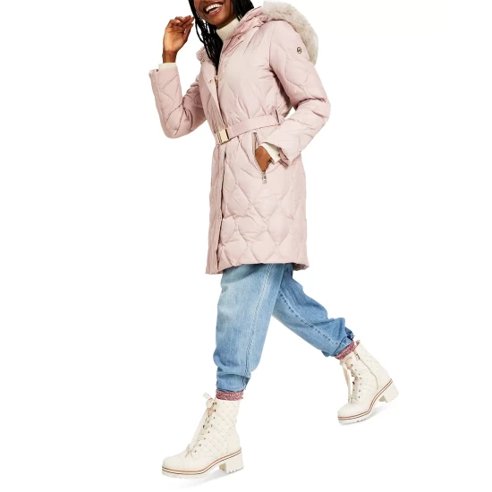 Hot Sale ๐ Michael Kors Signature Jet Set Charm Small Dome Crossbody Dahlia ๐ - Image 3