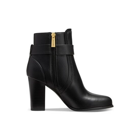 Budget ✔️ Michael Kors 👩 Women's Jilly 👗 Dress Ankle Block Heel 👗 Dress Booties Black 🔔 - Image 3
