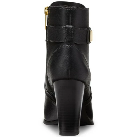 Budget ✔️ Michael Kors 👩 Women's Jilly 👗 Dress Ankle Block Heel 👗 Dress Booties Black 🔔 - Image 4