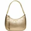 Budget 🛒 Michael Kors Jet Set Charm Small Chain Pouchette Shoulder Bag Pale Gold 🧨
