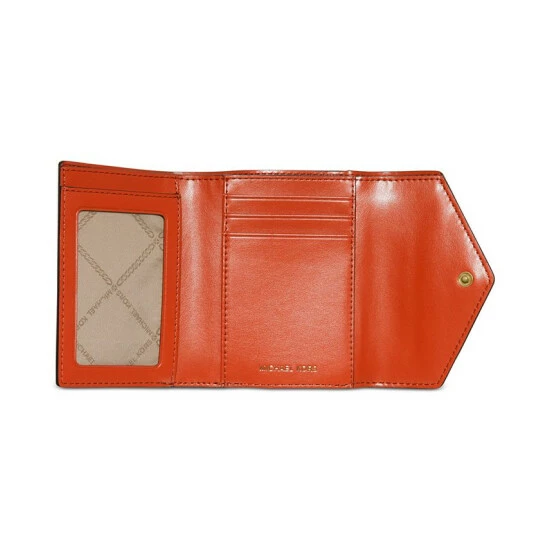 Best reviews of ๐ Michael Kors Signature Greenwich Envelope Trifold Wallet Deep Orange ๐งจ - Image 2