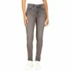 Best Sale 😉 Michael Kors 👩 Women's Selma High Rise Straight Skinny 👖 Jeans, Regular & Petite Dusk Blue Animal 🔥