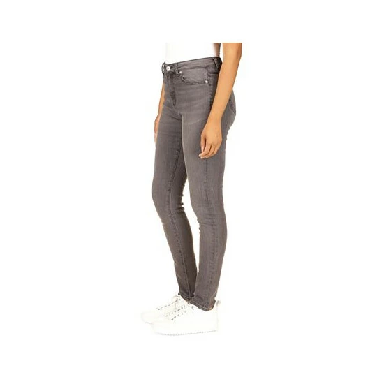 Best Sale 😉 Michael Kors 👩 Women's Selma High Rise Straight Skinny 👖 Jeans, Regular & Petite Dusk Blue Animal 🔥 - Image 3
