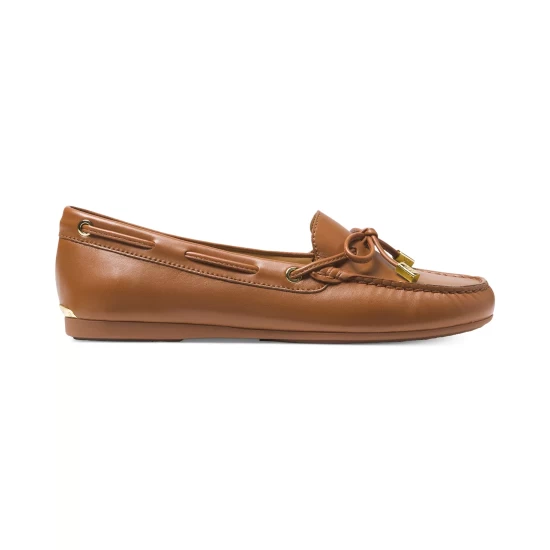 Hot Sale ๐ Michael Kors ๐ฉ Women's Sutton Moccasin Flat Loafers Luggage Brown ๐งจ - Image 3