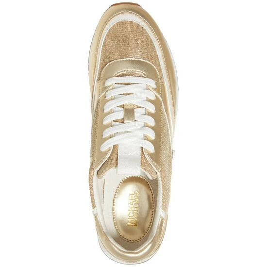 Wholesale π Michael Kors π© Women's Mariah Trainer π Sneakers Pale Gold 𧨠- Image 4