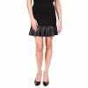 Brand new 💯 Michael Kors 👩 Women's Mixed-Media Flare 👗 Skirt Black 💯