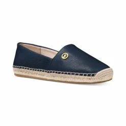 Best Pirce 😉 Michael Kors 👩 Women's Kendrick Slip-On Espadrille Flats Admiral Blue 😀