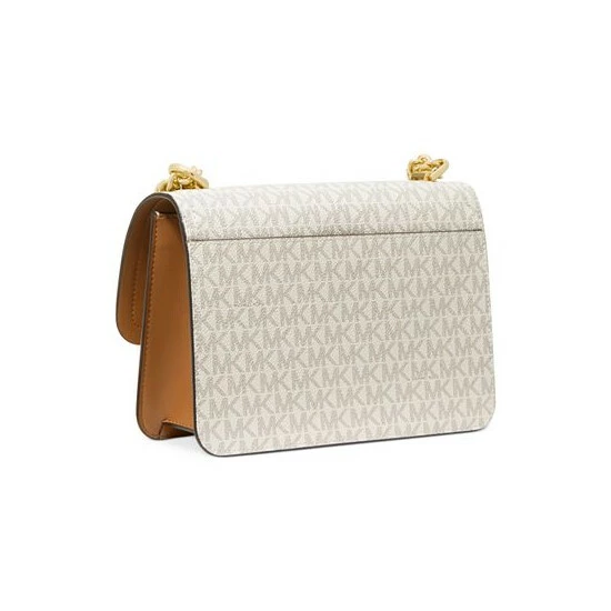 Cheap 🔥 Michael Kors Signature Heather Large Shoulder Bag Brown/acorn 🎁 - Image 2