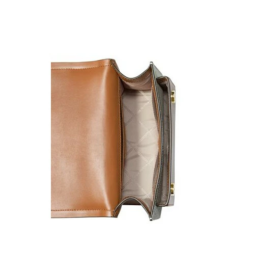 Cheap 🔥 Michael Kors Signature Heather Large Shoulder Bag Brown/acorn 🎁 - Image 3