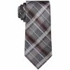 Promo 🔔 Michael Kors Men's Classic-Design Plaid Tie Rose 🎉
