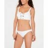 Flash Sale ⌛ Michael Kors Lace-Up 👙 Bikini Top & Bottoms White ⌛
