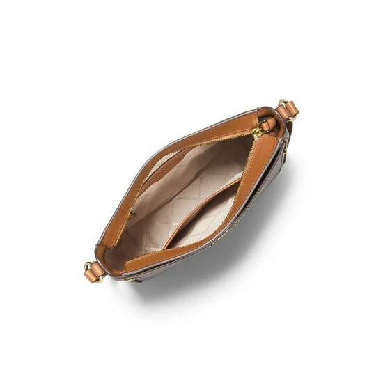 Brand new 😉 Michael Kors Signature Jet Set Charm Crossbody Brown/acorn 😉 - Image 2