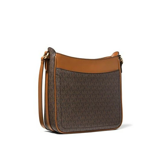 Brand new 😉 Michael Kors Signature Jet Set Charm Crossbody Brown/acorn 😉 - Image 3