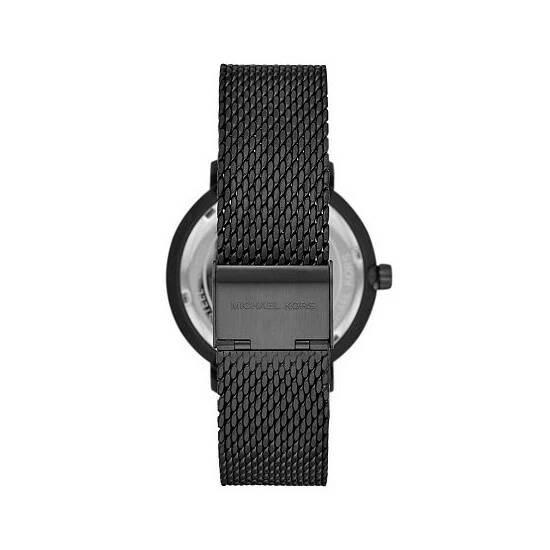 New ⭐ Michael Kors Blake Three-Hand Black Stainless Steel Mesh ⌚ Watch 42mm 😍 - Image 3