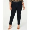 Hot Sale 🥰 Michael Kors Plus Size Selma High-Rise Stretch Skinny 👖 Jeans Dark Rinse Wash 🌟