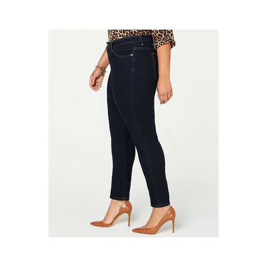 Hot Sale π₯° Michael Kors Plus Size Selma High-Rise Stretch Skinny π Jeans Dark Rinse Wash π - Image 6