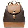 Coupon 👍 Michael Kors Signature Raven 🎒 Backpack Brown/acorn/gold 🎉