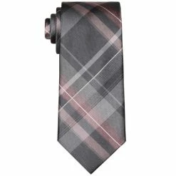 Buy 🎉 Michael Kors Men's Classic Plaid Tie Pink Multi 😉