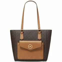 Discount π Michael Kors Signature Joey Medium Pocket Tote Black π₯