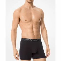 Cheapest π Michael Kors Men's 3-Pk. Stretch Factor Boxer Briefs Black π