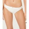 Discount 🔔 Michael Kors Logo-Ring 👙 Bikini Bottoms, Created For Macy's White 🧨