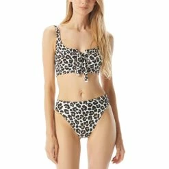 Brand new ๐ Michael Kors Printed ๐ Bikini Top & ๐ Bikini Bottom Khaki Leopard ๐
